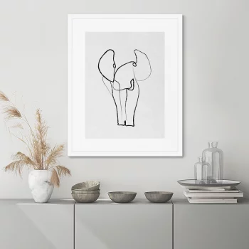 Постер Elephant 42X52 CM