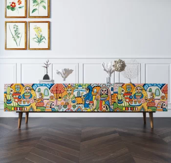 Комод под телевизор Berber 180X45X50 CM
