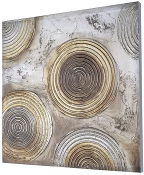 Фактурная картина Ripple 50X50 CM
