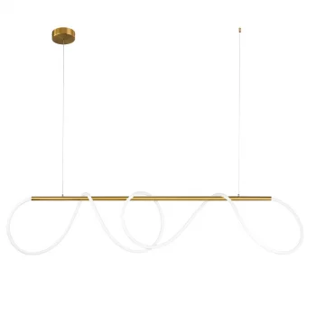 Подвесной светодиодный светильник Thread 150X20X120 CM