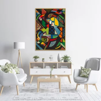 Постер на холсте Daughter in a Rocker 75X105 CM