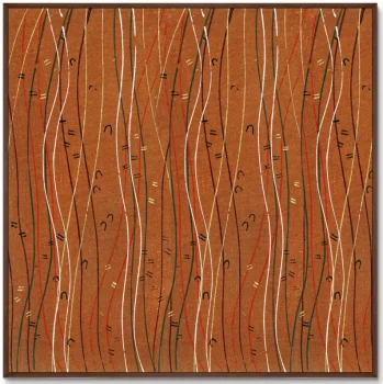Постер Vintage print of Japanese textile 105X105 CM