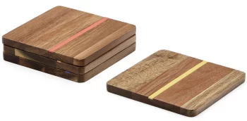 Набор из четырёх подставок под бокалы Zairin 10X10 CM