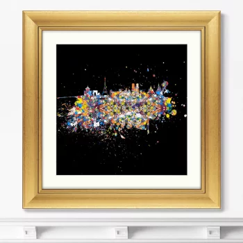 Постер Paris optimistic abstraction 61X61 CM