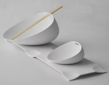 Сервировочная платформа Jo Plate 29X10 CM глянцевая