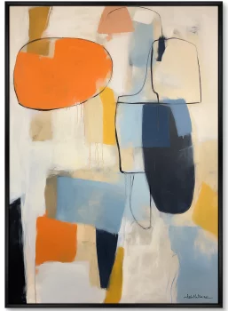 Набор из двух постеров на холсте Two of them 75X105 / 75X105 CM