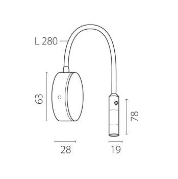 Спот Omega 6X28X40 CM