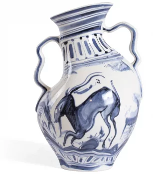 Фарфоровая ваза Ibex Classics on Acid 16X15X23 CM