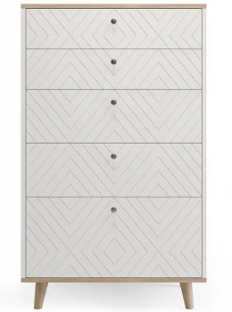 Высокий комод Twin 76X45X126 CM