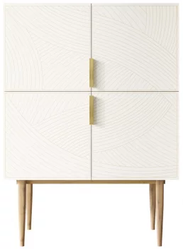 Комод Line 90X50X125 CM beige
