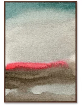 Репродукция на холсте The setting sun 75X105 CM