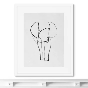 Постер Elephant 42X52 CM