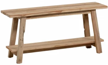 Скамья из тика Safara 100X26X46 CM