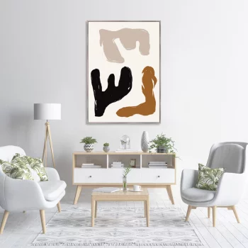 Репродукция на холсте The Flora shapes 75X105 CM