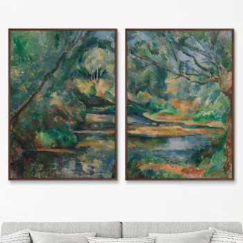 Диптих The Brook 75X105 / 75X105 CM