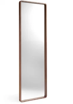 Зеркало с рамой из шпона грецкого ореха 60X190 CM