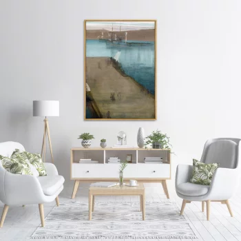 Постер на холсте Valparaiso Harbor 75X105 CM