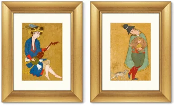Диптих Pilgrim from Mashhad Persia 41X51 / 41X51 CM