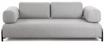 Кушетка трансформер Compo 232X98X82 CM серого цвета