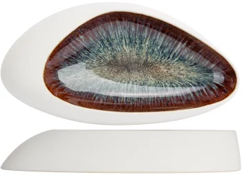 Тарелка сервировочная Mauna 24X12 CM