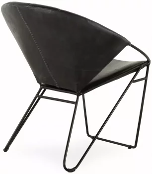 Кожаное кресло Marga 71X76X76 CM