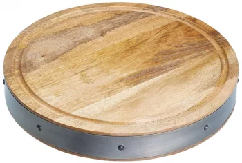 Доска разделочная из манго Industrial Kitchen Ø36 CM