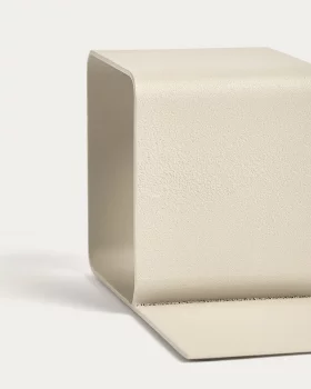 Бежевый железный держатель для книг Mistra 18X8X10 CM