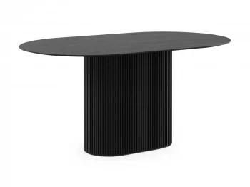 Стол обеденный овальный Mono Stripe 160X95 CM