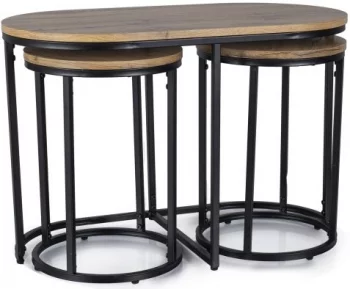 Комплект столиков Twix 75X40X50 / 32X32X45 / 32X32X45 CM