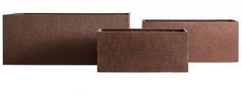 Набор из трёх кашпо Gignac 150X70X60 / 120X60X50 / 100X51X45 CM