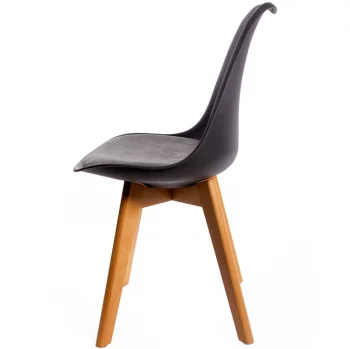 Комплект из 2 стульев Eames Bon чёрный 98X54X84 CM