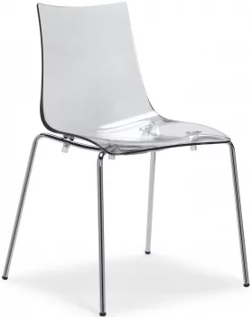 Стул прозрачный Antishock 4 legs 54X52X81 CM