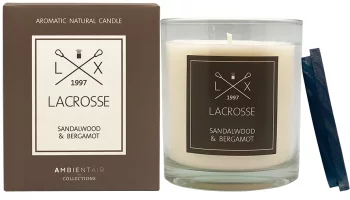 Свеча ароматическая Lacrosse Sandalwood and bergamot 60 часов горения