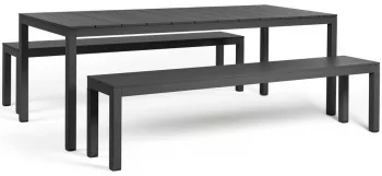 Обеденная группа для сада Set Rio Bench Alu