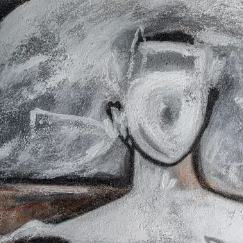 Картина Menina 195X195 CM