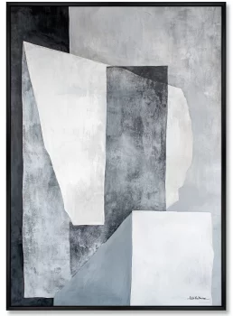 Композиция из двух репродукций картин на холсте Ice Chess 75X105 / 75X105 CM