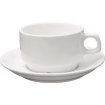Чайная пара 180 мл белая фарфор Stackable P.L. Proff Cuisine [6]