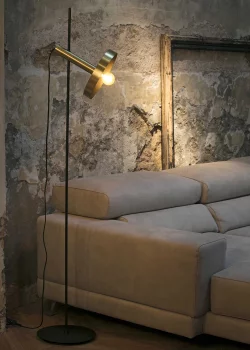Торшер Whizz 25X30X164 CM золотой