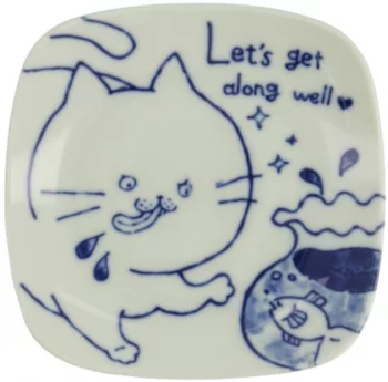 Тарелка Neko Maruke 13X13 CM