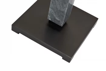 Торшер с белым плафоном 50X50X166 CM