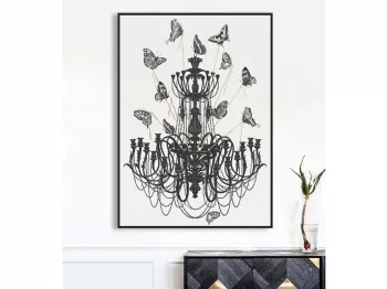Картина в раме Chandelier 60X90 CM