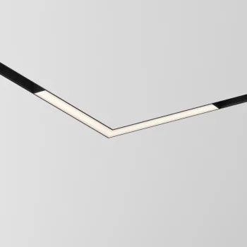 Трековый светильник Basis Angle черный