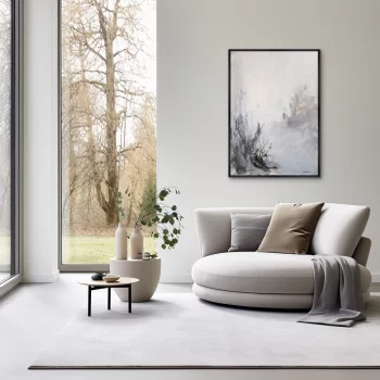 Репродукция картины на холсте At the Winter Edge 75X105 CM