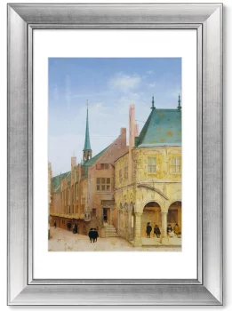 Диптих The Old Town Hall of Amsterdam 51X71 /51X71 CM