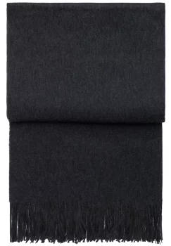 Плед из шерсти альпаки Luxury 200X130 CM Dark grey