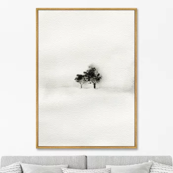 Постер на холсте Winter etude 75X105 CM