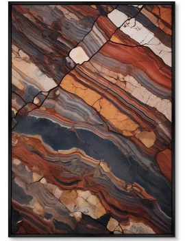 Постер на холсте Stone Color Palette 75X105 CM