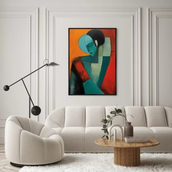 Постер на холсте She 75X105 CM