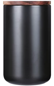 Банка для хранения керамическая 750 ml чёрная
