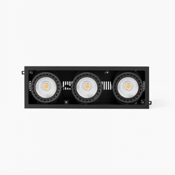 Встраиваемый карданный светильник mini Colin-3 черный LED CRI95 54-75W 4000K 20°